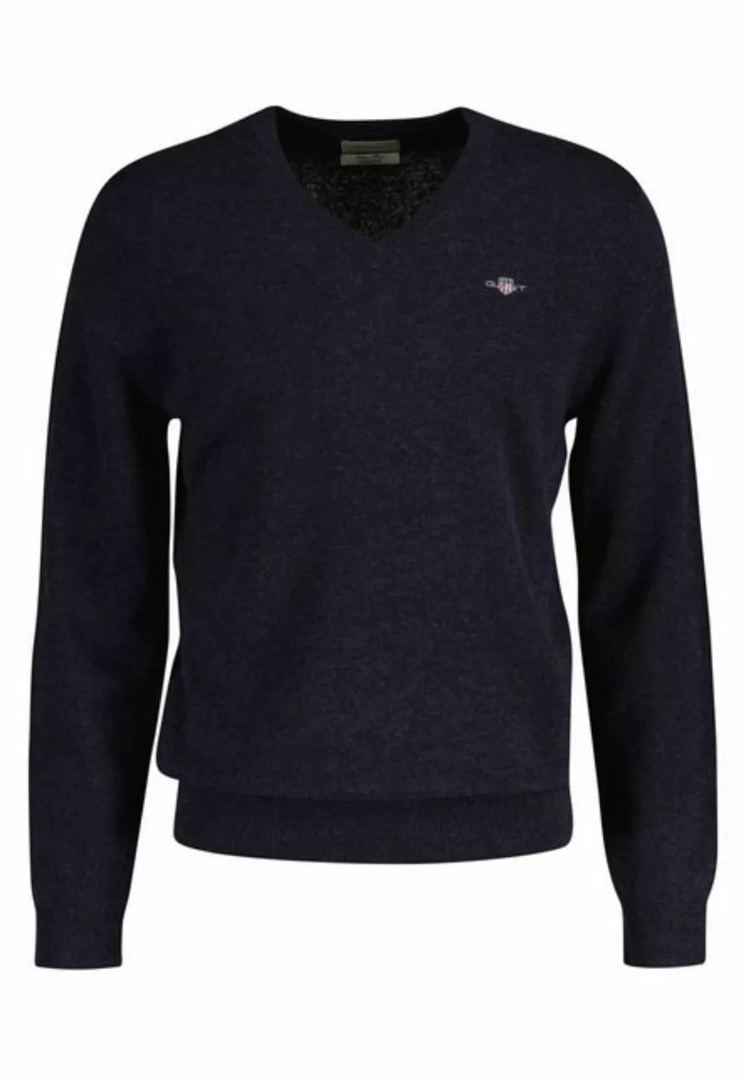 Gant Strickpullover Pullover Strickpullover V-Neck (1-tlg) günstig online kaufen