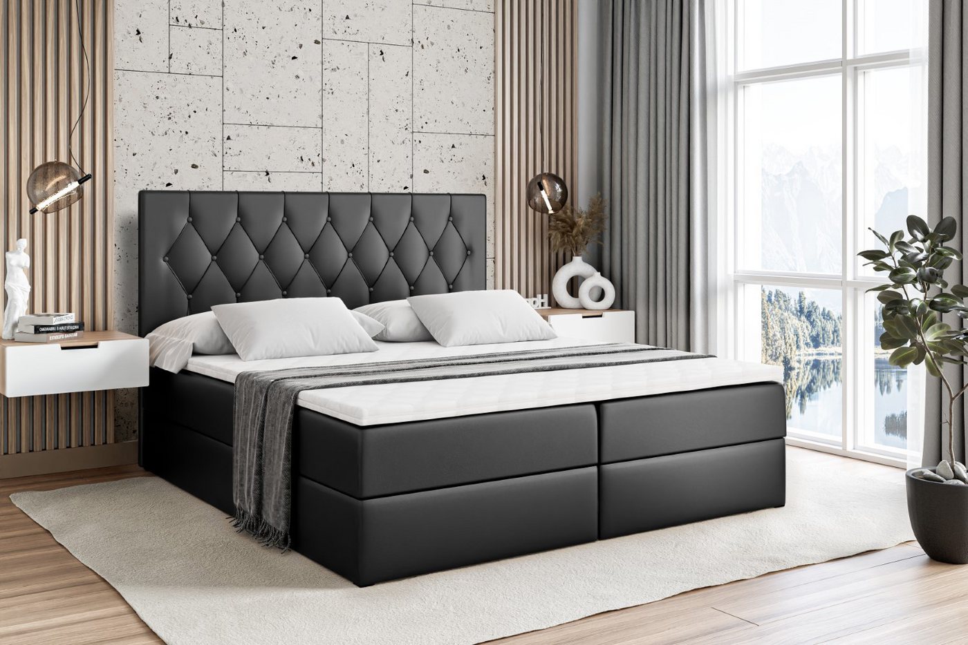 ALTDECOR Boxspringbett VELANTO-BZ günstig online kaufen