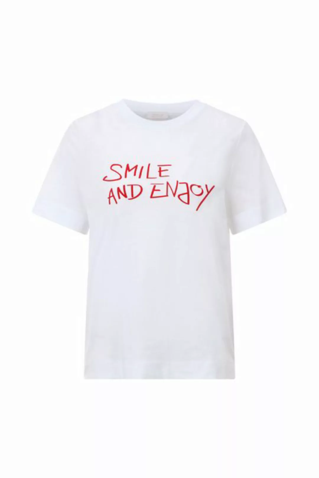 Rich & Royal T-Shirt Easy Fit T-Shirt "smile and enjoy" Organic günstig online kaufen