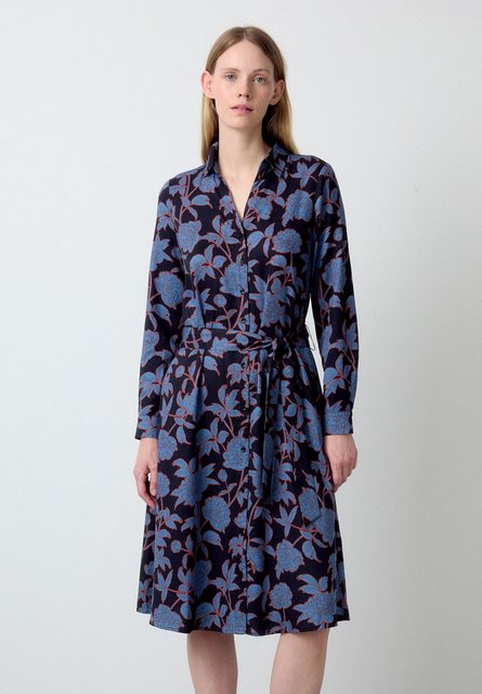 Hemdblusenkleid, Flowerprint, Winter-Kollektion günstig online kaufen