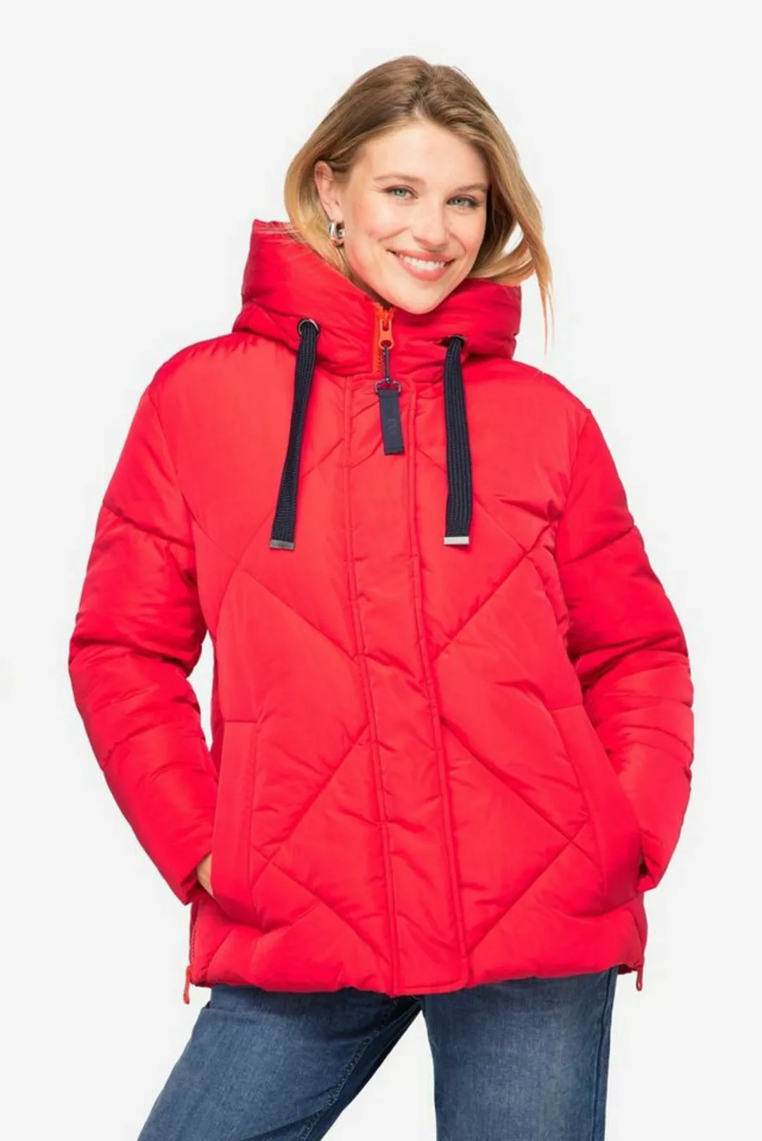 Laurasøn Steppjacke Steppjacke Laurasøn-Kapuze verdeckter Zipper günstig online kaufen