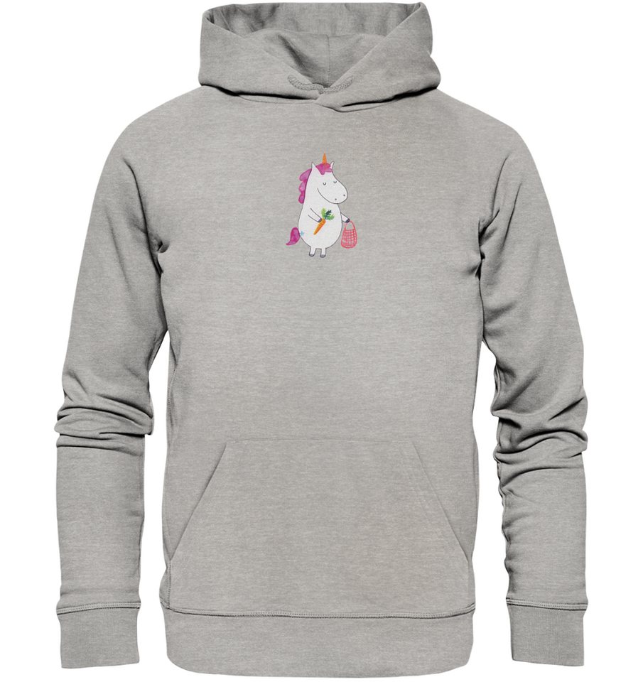 Mr. & Mrs. Panda Hoodie Größe S Einhorn Gemüse - Heather Grey - Geschenk, E günstig online kaufen