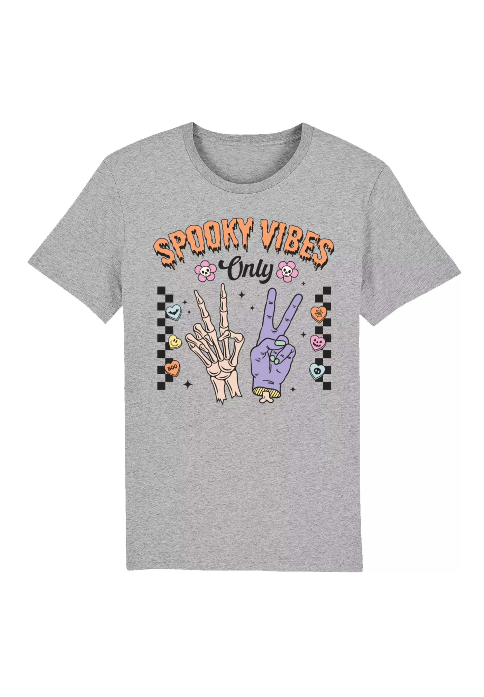 F4NT4STIC T-Shirt "Retro Halloween Spooky Vibes Only", Premium Qualität, Un günstig online kaufen