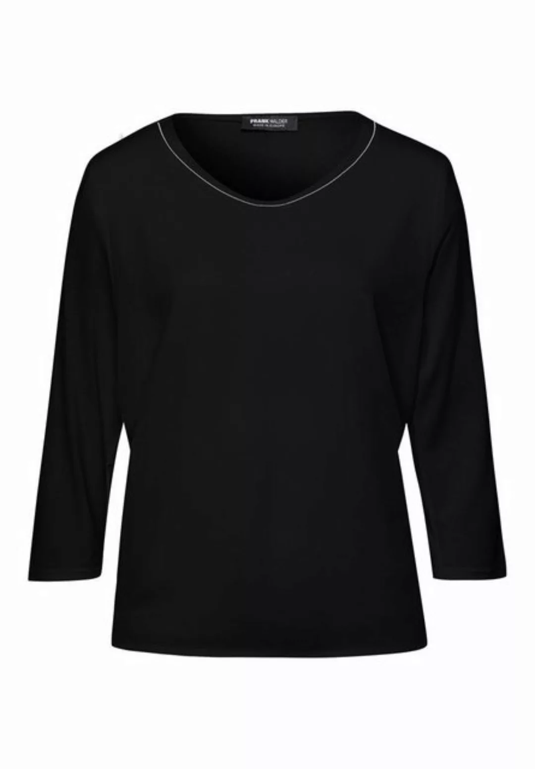 FRANK WALDER Blusenshirt mit dezenter Schmuckkette günstig online kaufen