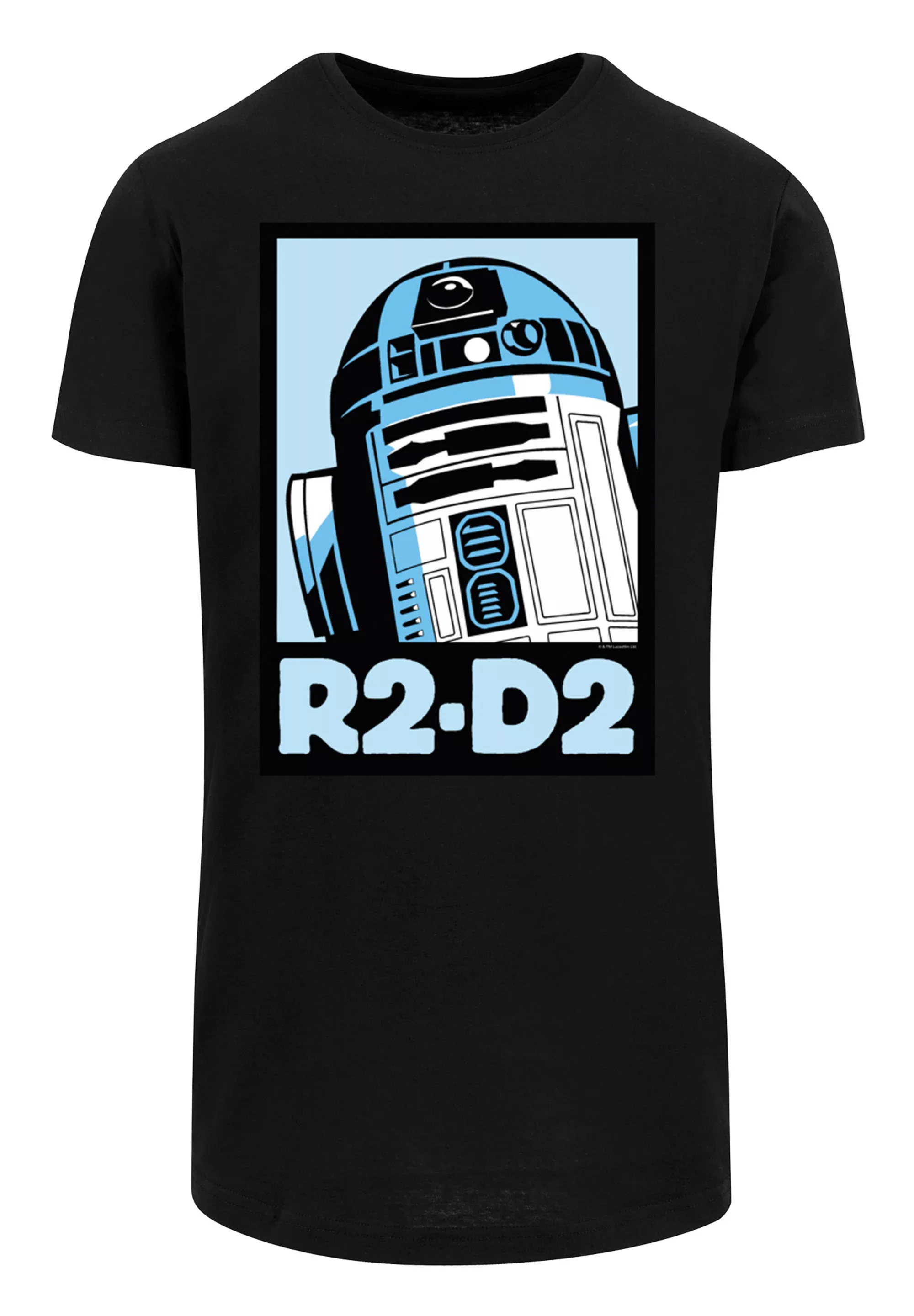 F4NT4STIC T-Shirt "Star Wars R2-D2 Poster", Herren,Premium Merch,Lang,Longs günstig online kaufen