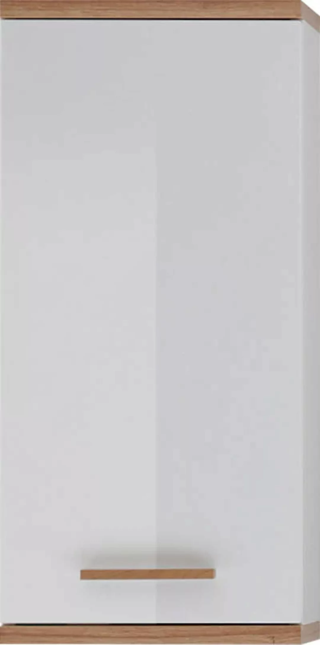 Saphir Hängeschrank "Quickset Badschrank 35,5 cm breit mit 1 Tür und 2 Glas günstig online kaufen
