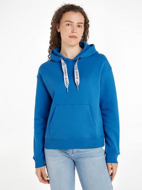 Tommy Jeans Kapuzensweatshirt TJW BXY LOGO DRAWCORD HOODIE EXT mit Kängurut günstig online kaufen