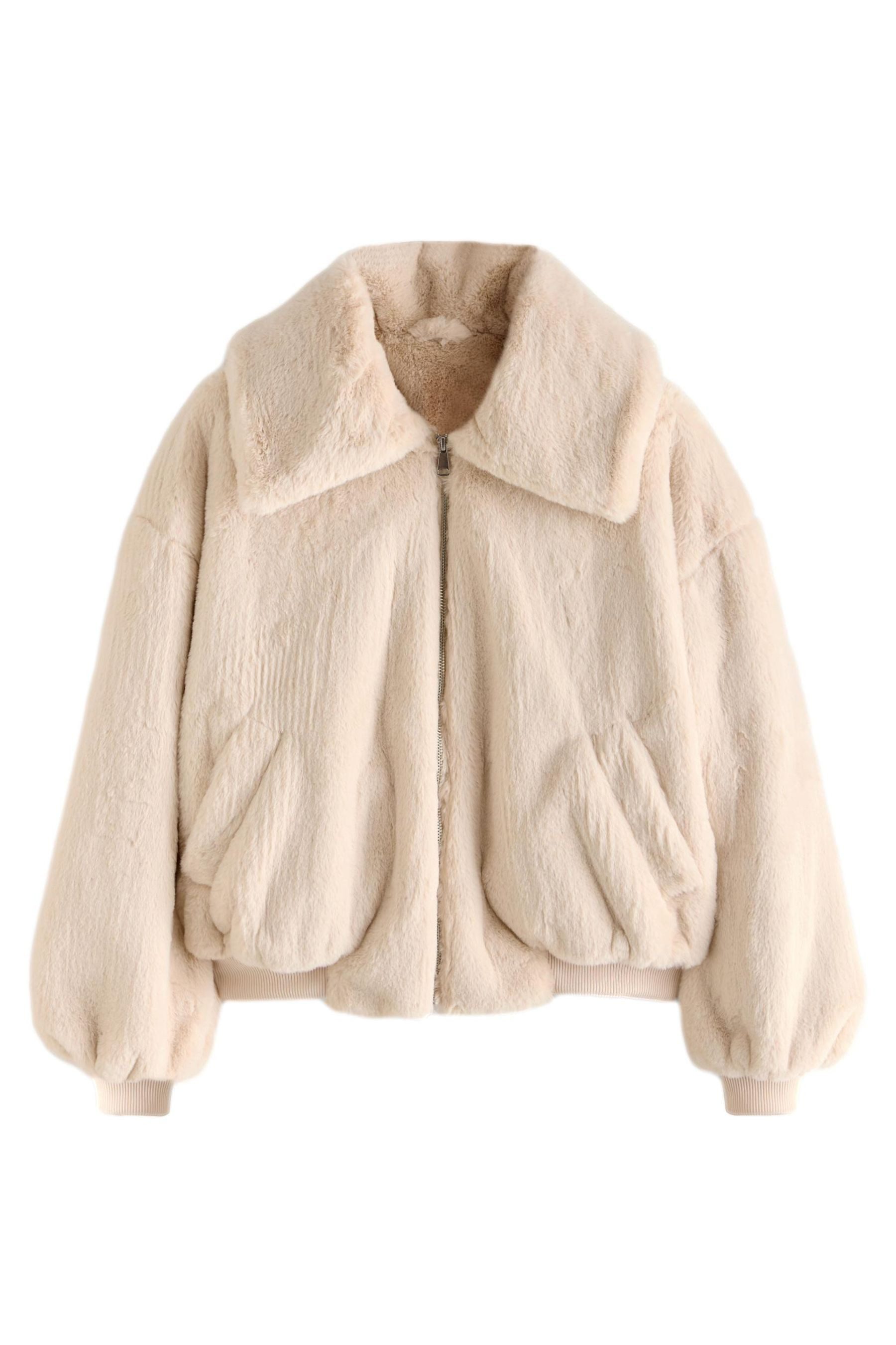 Next Fleecejacke Lounge-Jacke aus Kunstfell mit günstig online kaufen