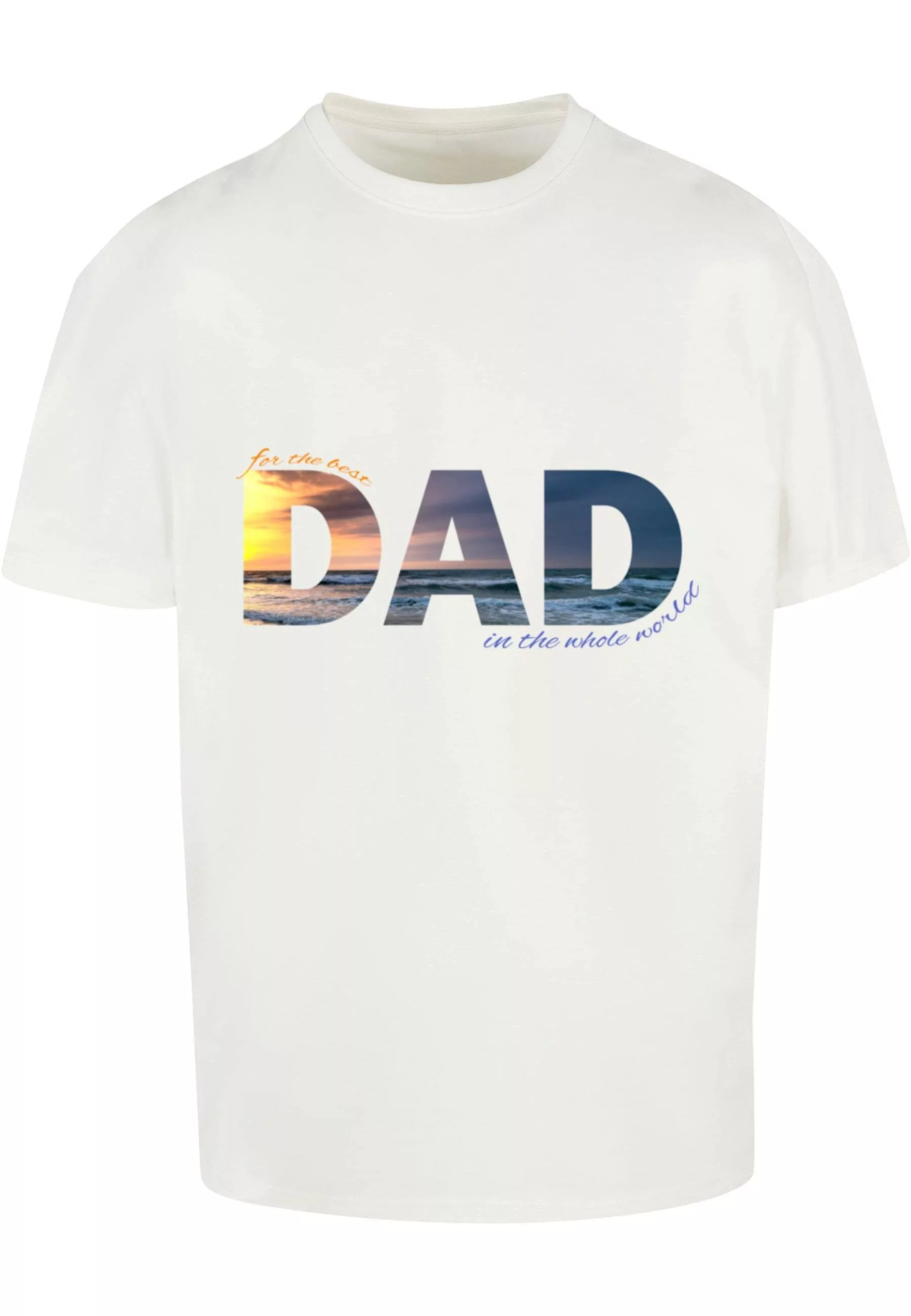 Merchcode T-Shirt "Merchcode Herren For The Best Dad Heavy Oversize Tee" günstig online kaufen