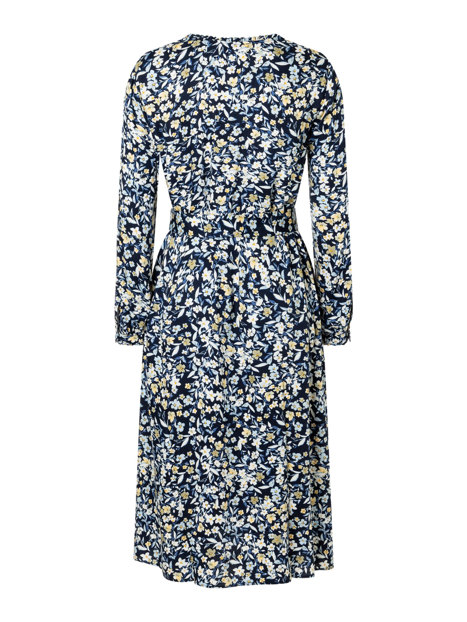 MORE&MORE Blusenkleid Blusenkleid Rüschenkante günstig online kaufen