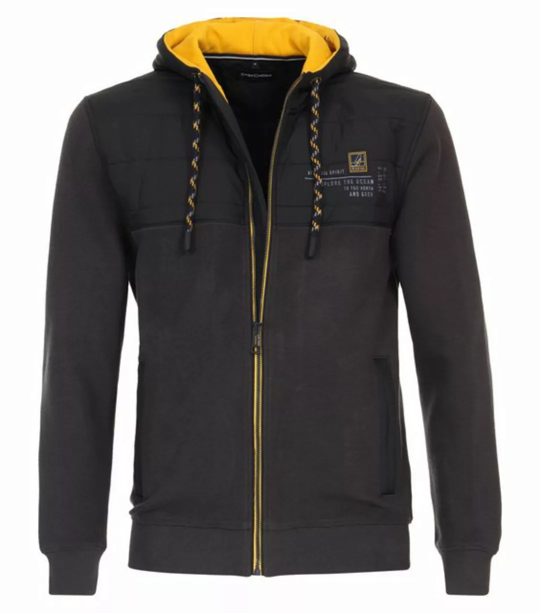 CASAMODA Sweatjacke "CASAMODA Sweatjacke uni" günstig online kaufen