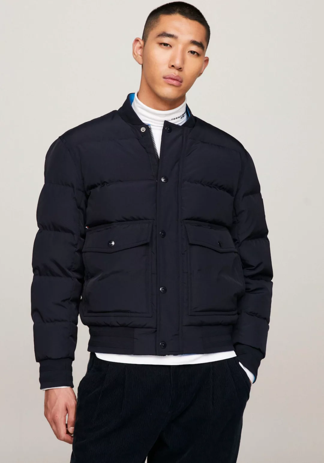 Tommy Hilfiger Wendejacke "ROCKIE REVERSIBLE DOWN BOMBER" günstig online kaufen