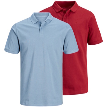 Jack & Jones  T-Shirts & Poloshirts 2Pack Polo 2Pack Poloshirt Polohemd JJE günstig online kaufen