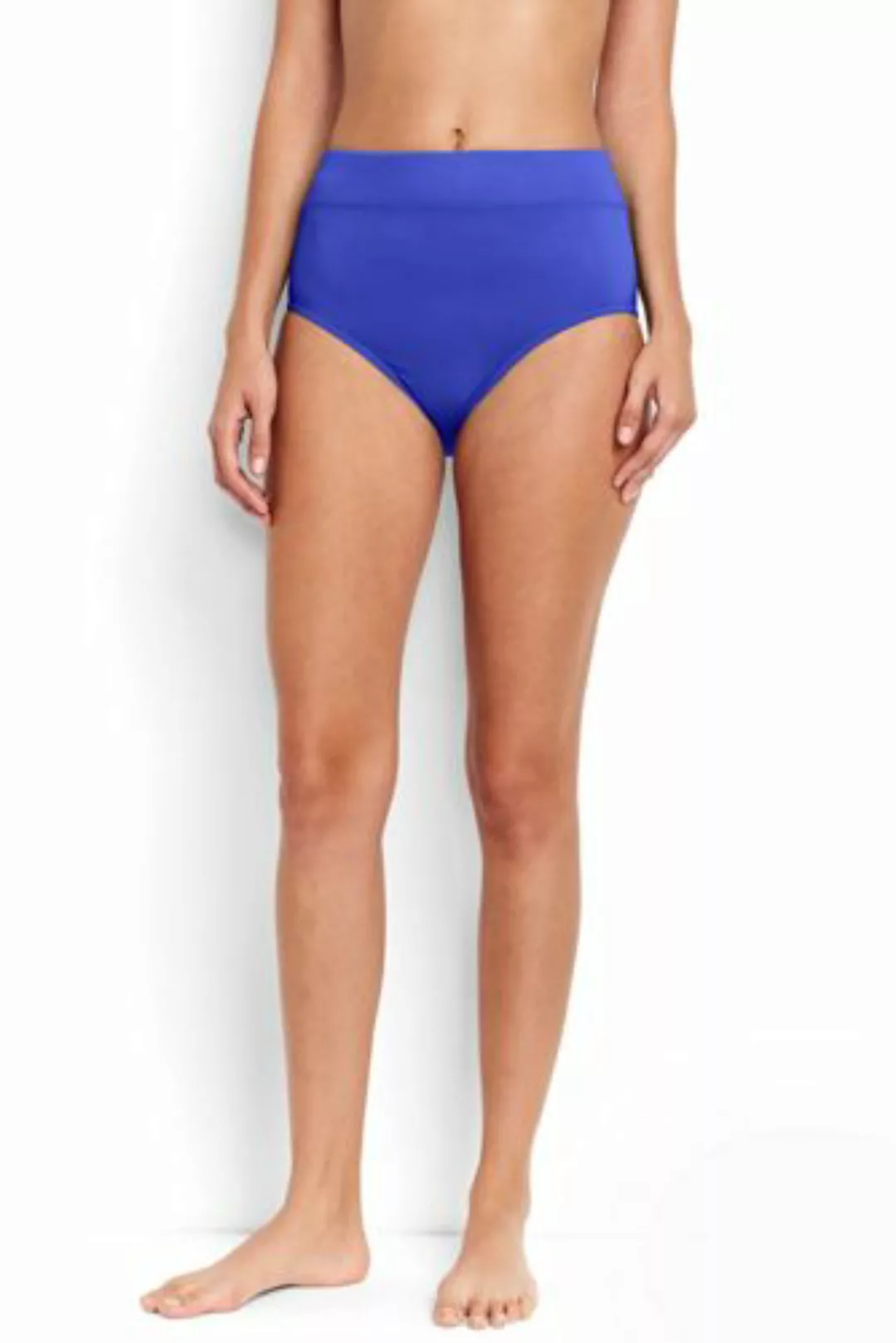 Hohe Control Bikinihose BEACH LIVING, Damen, Größe: S Normal, Blau, Nylon-M günstig online kaufen