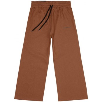 Ko Samui Tailors  Hosen Basic-Oversize-Leinenhose Braun günstig online kaufen
