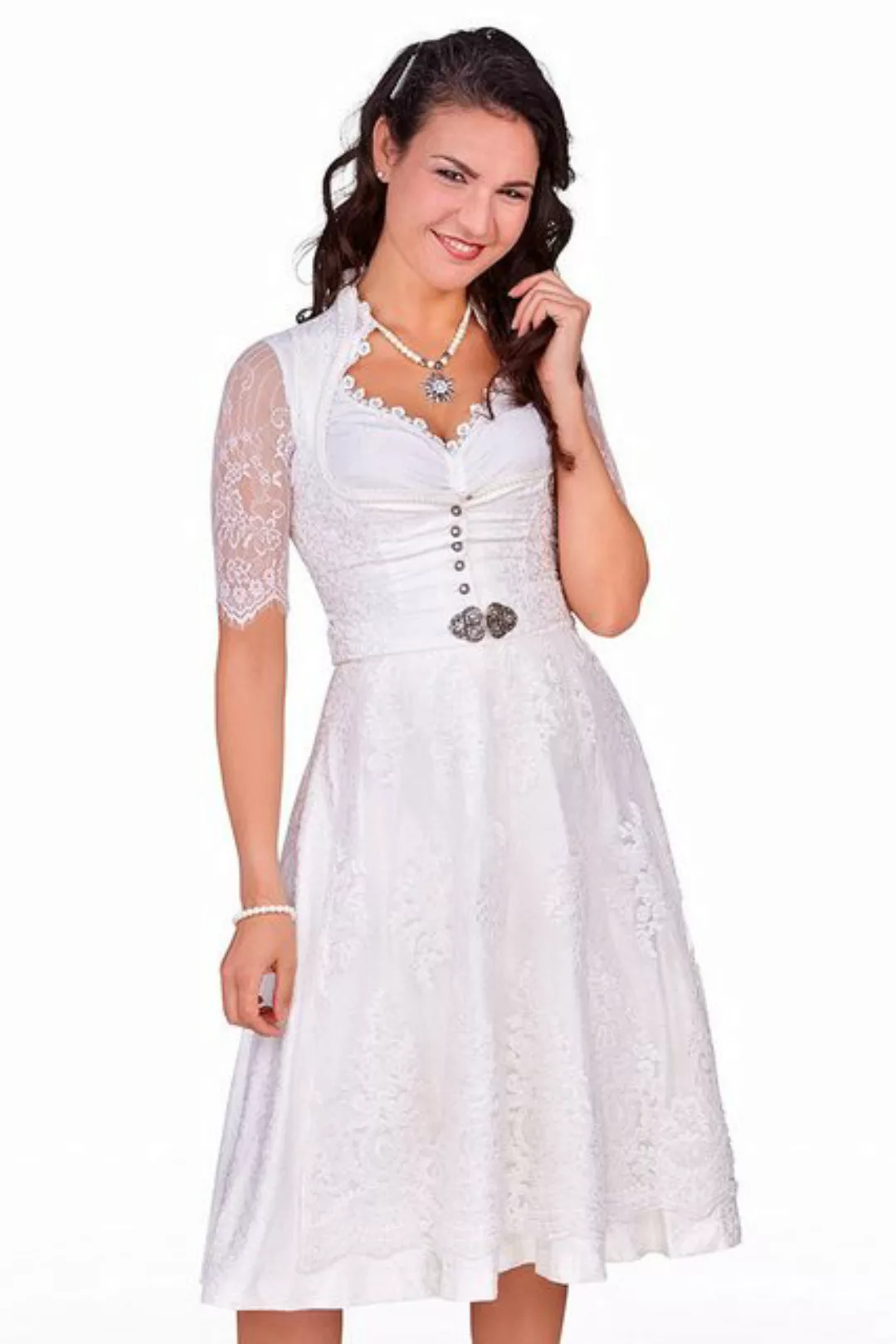 MarJo Dirndl Midi Dirndl 2tlg. - MARIANNA - offweiß günstig online kaufen