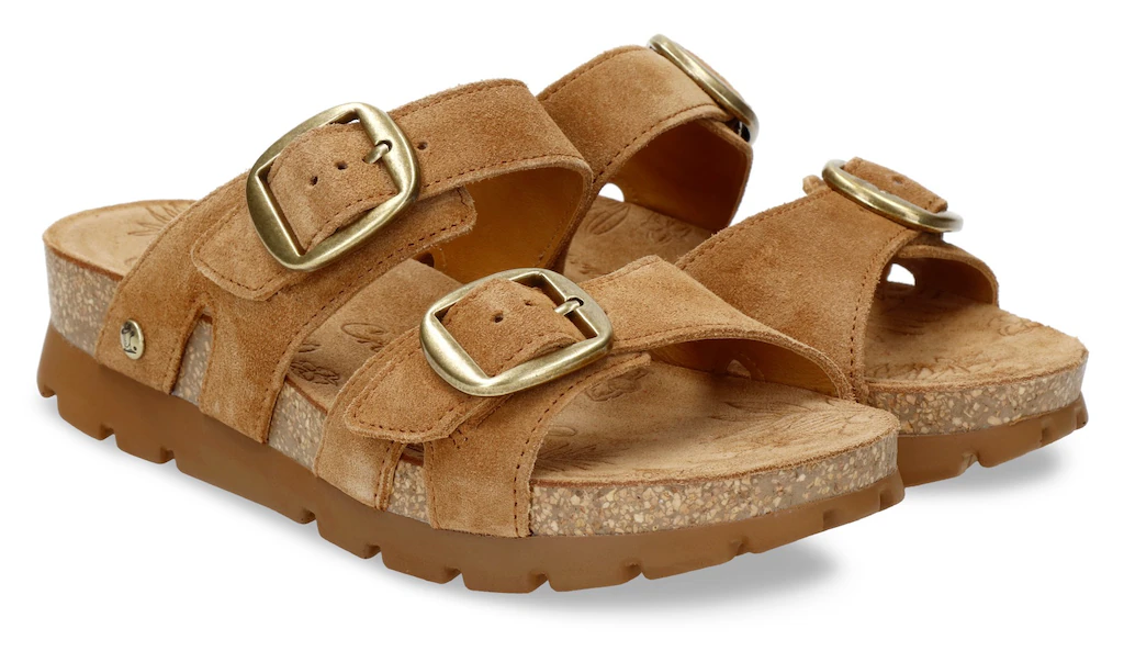 Panama Jack Pantolette "Shirley", Sommerschuh, Schlappen, Hausschuh mit Sch günstig online kaufen