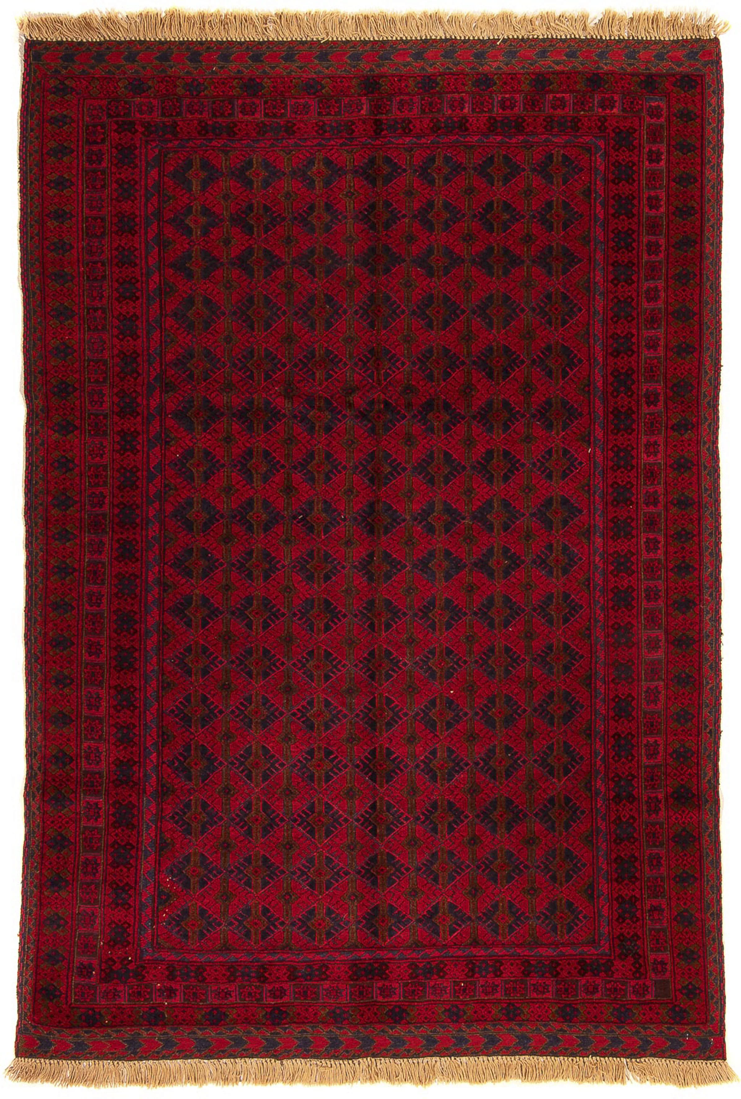 morgenland Wollteppich »Kelim - Oriental - 199 x 141 cm - dunkelrot«, recht günstig online kaufen