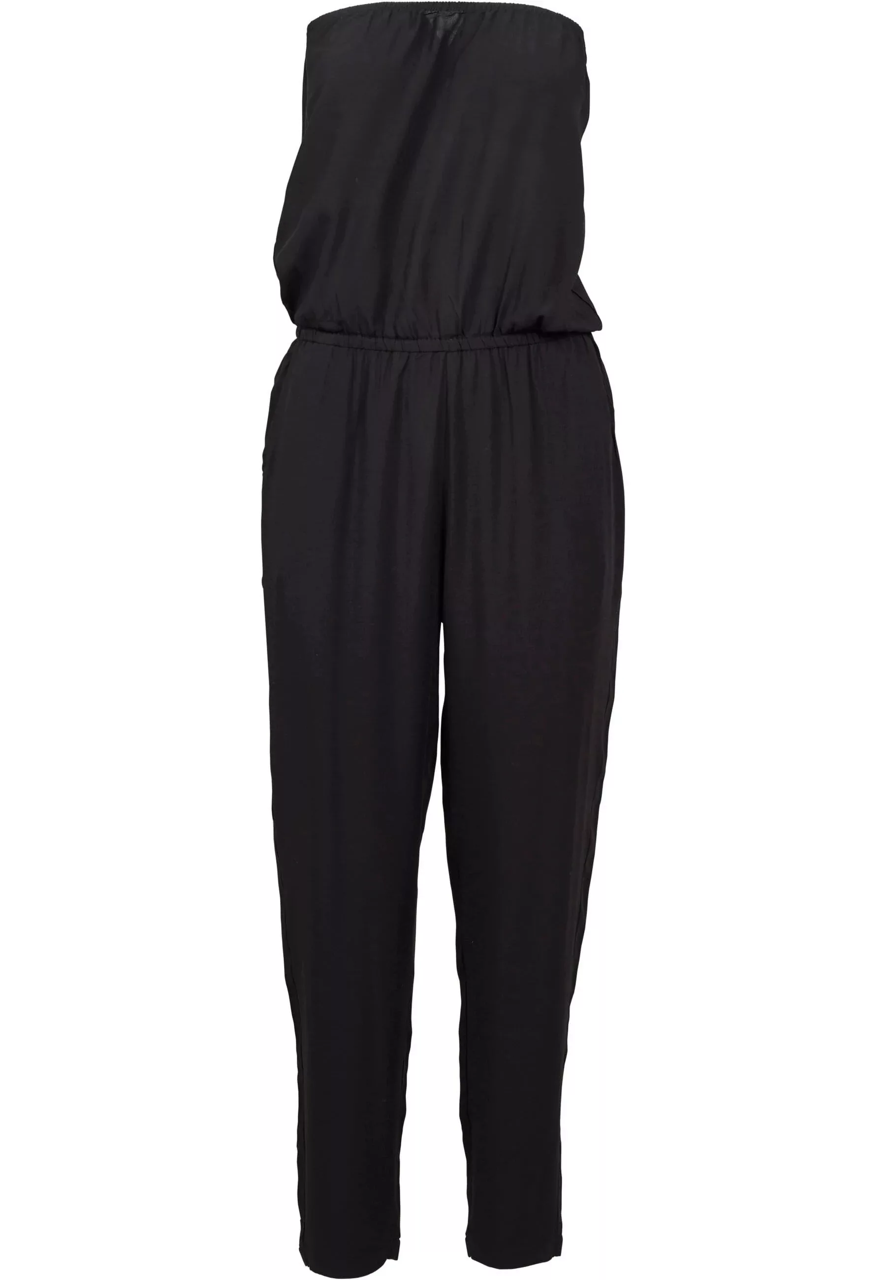 URBAN CLASSICS Jumpsuit "Urban Classics Damen Ladies Viscose Bandeau Jumpsu günstig online kaufen