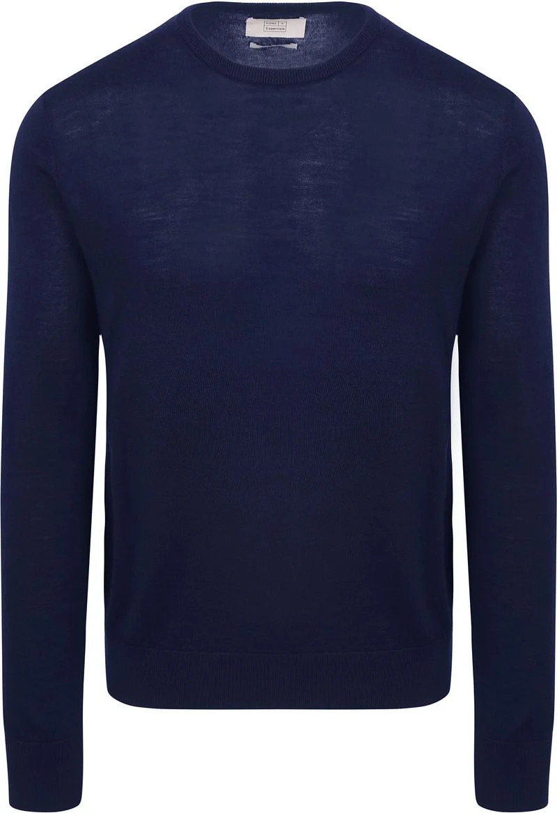 King Essentials The John Pullover Merino Navy - Größe S günstig online kaufen