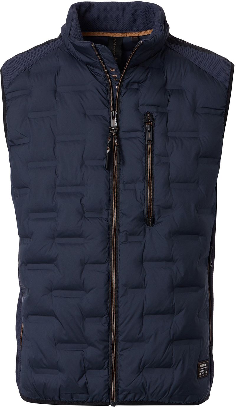 Casa Moda Bodywarmer Squaredpuff Navy - Größe M günstig online kaufen