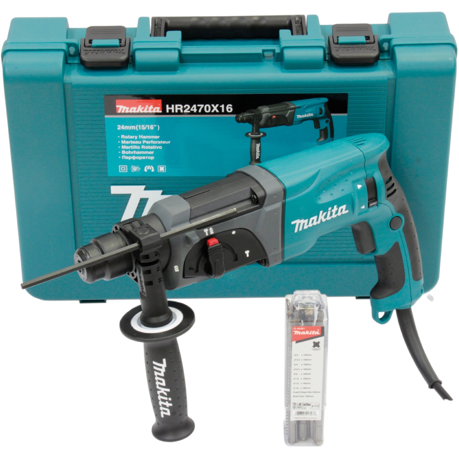 Makita 780 W Bohrhammer HR2470X16 günstig online kaufen