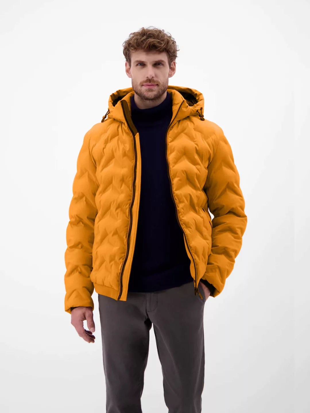 LERROS Steppjacke "LERROS Herren Funktions-Steppjacke", mit Kapuze, Wasser- günstig online kaufen