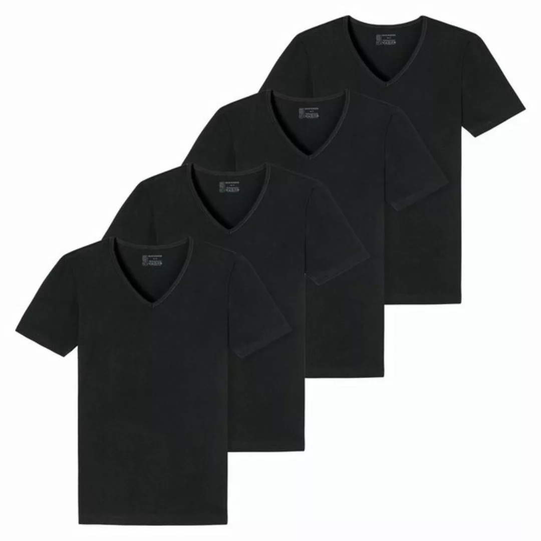 Schiesser T-Shirt Herren T-Shirt 4er Pack - Serie "95/5 günstig online kaufen