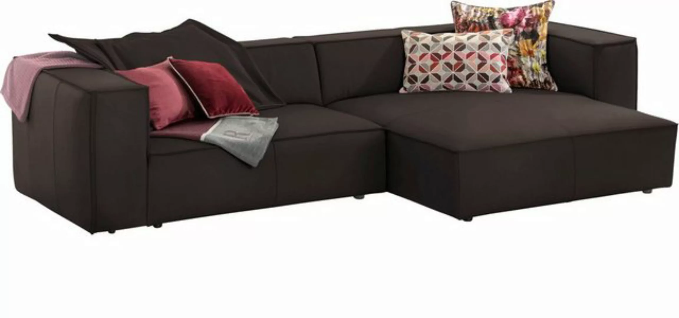 W.SCHILLIG Ecksofa around-the-block, Spar-Set, inklusive Hocker, mit elegan günstig online kaufen