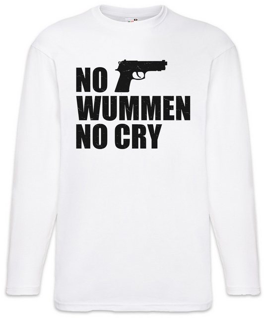 Urban Backwoods Langarmshirt No Wummen No Cry Langarm T-Shirt Pazifismus Re günstig online kaufen