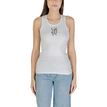 Calvin Klein Jeans  Blusen SL COTTON RIB SOLID LV044C219G günstig online kaufen