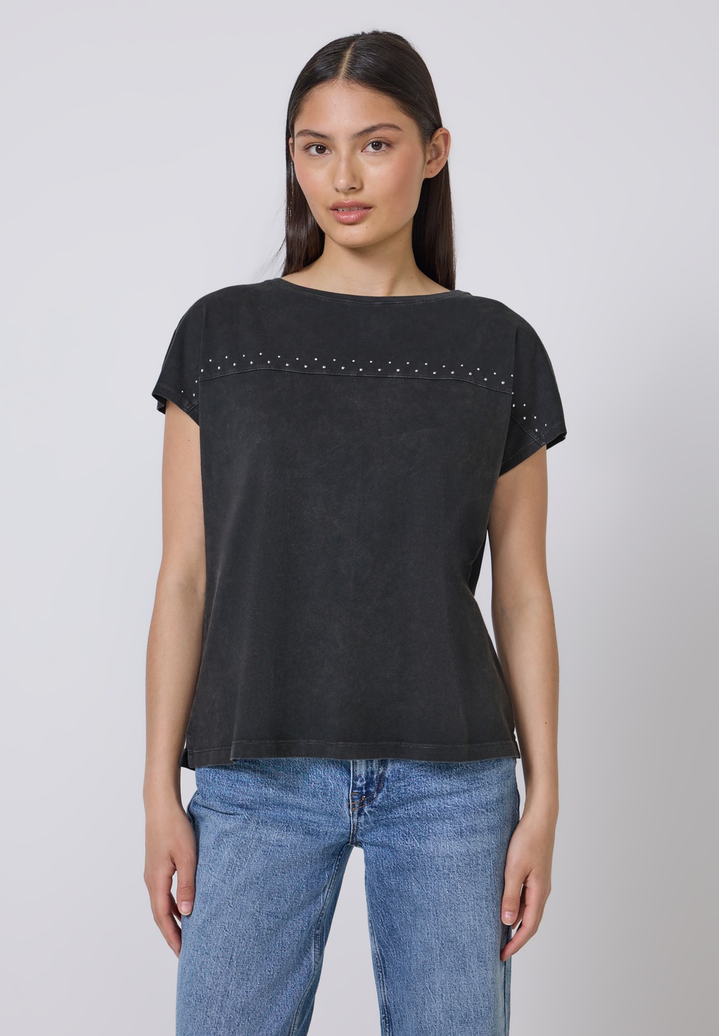 STREET ONE STUDIO T-Shirt, aus reiner Baumwolle günstig online kaufen