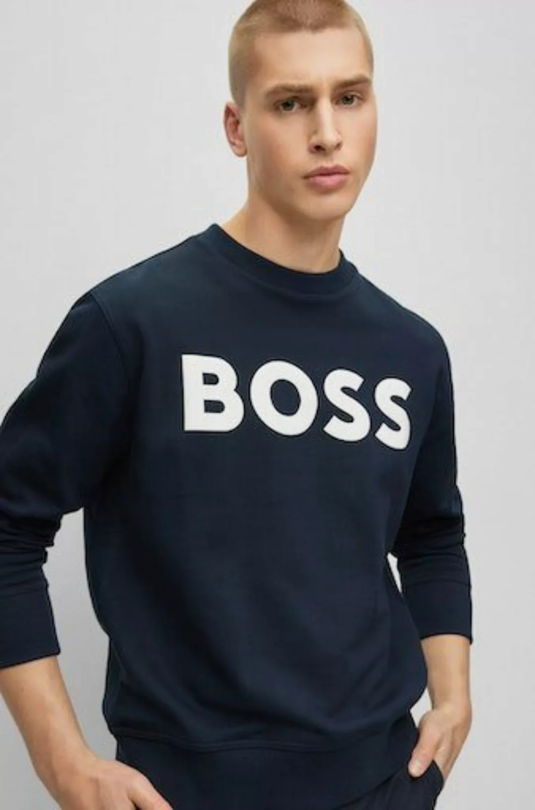 BOSS ORANGE Sweatshirt WeBasicCrew mit Rundhalsausschnitt günstig online kaufen