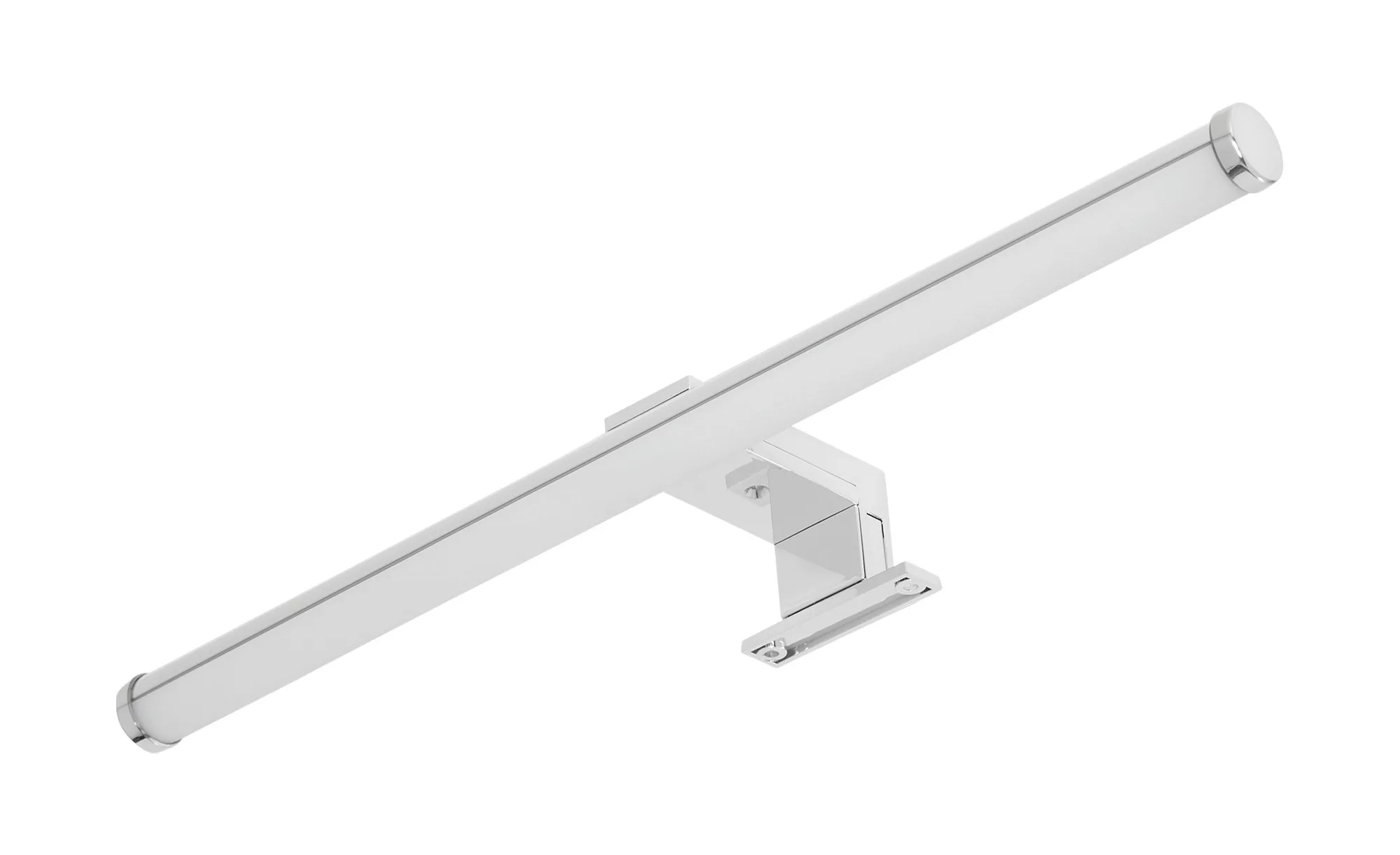 LED-Bad-Spiegelleuchte, 1-flammig chrom - silber - 9 cm - 4 cm - Lampen & L günstig online kaufen