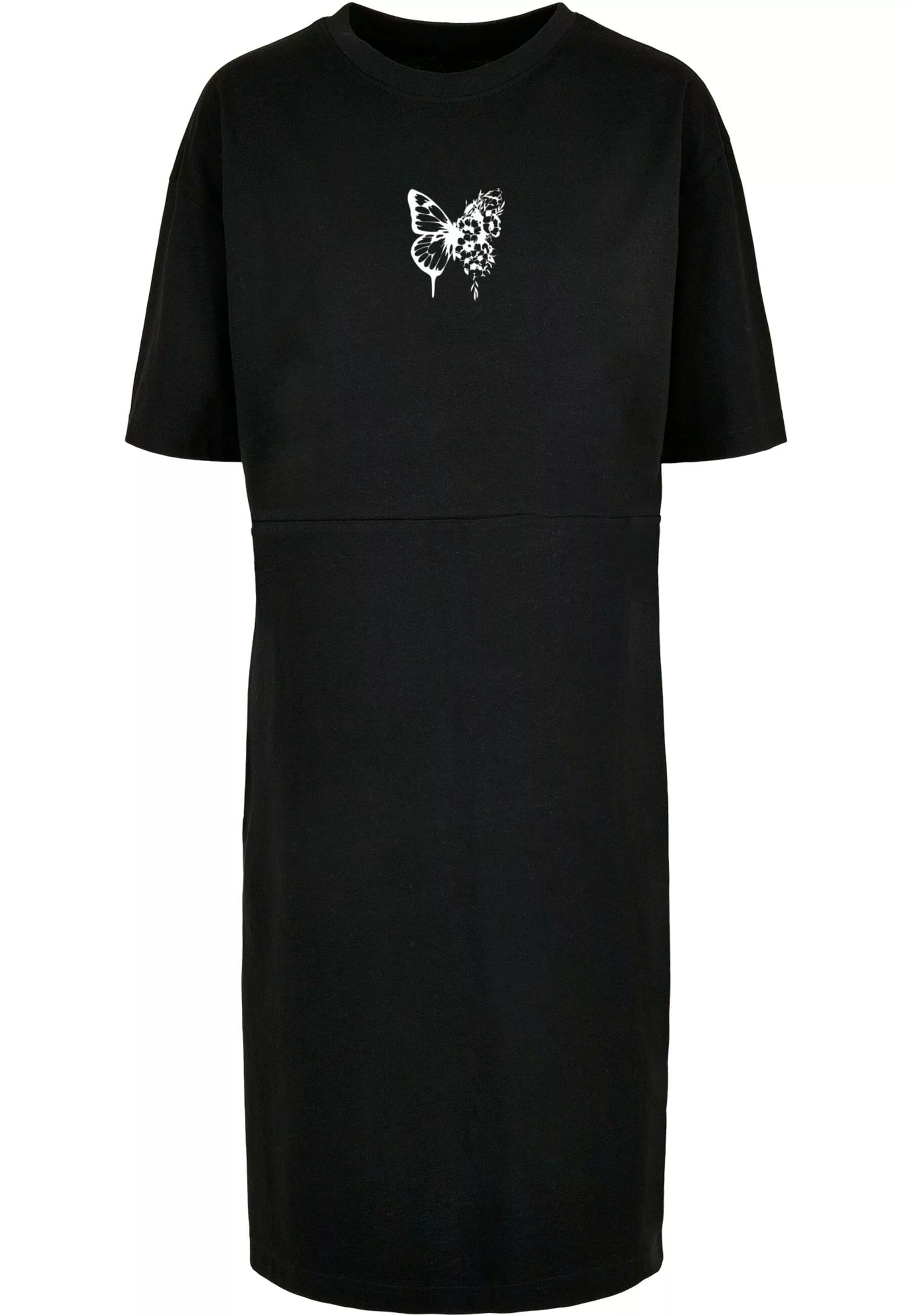 Merchcode Stillkleid "Damen Ladies Flowers Bloom Oversized Slit Tee Dress", günstig online kaufen
