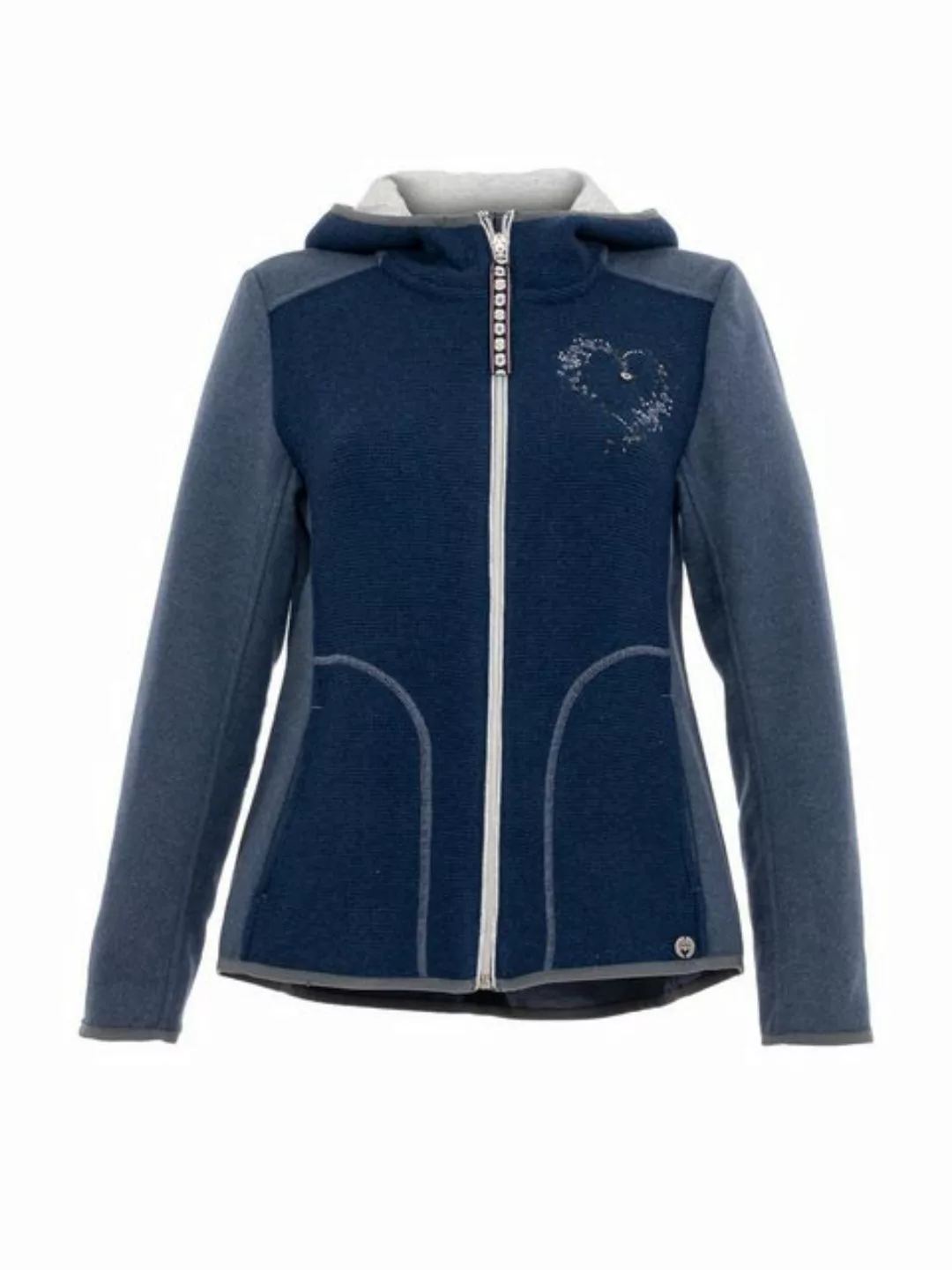 Spieth & Wensky Outdoorjacke Jacke BINZ blau grau günstig online kaufen