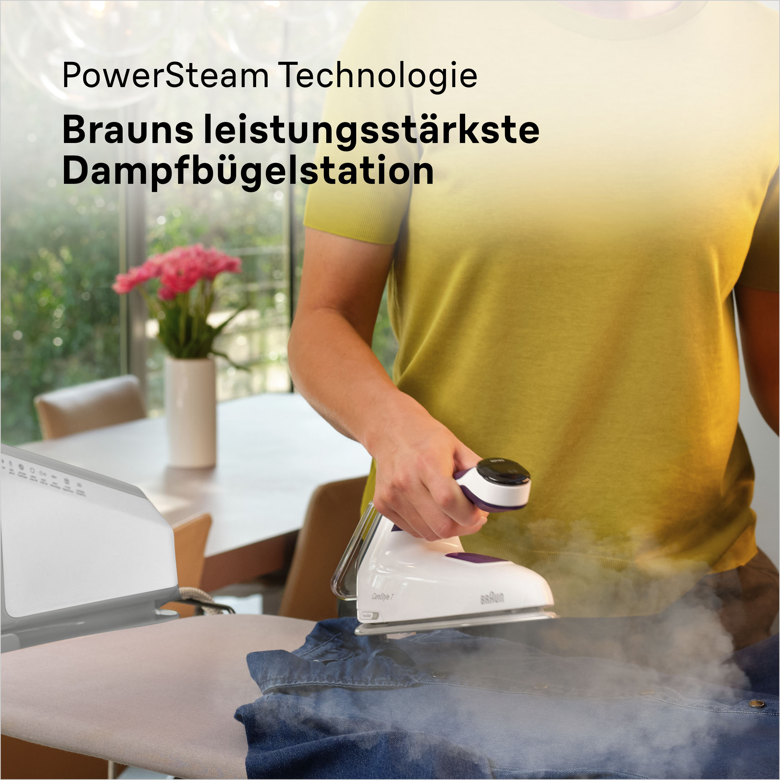 Braun Dampfbügelstation »CareStyle 7 IS 7266 VI - 7,5 bar, 550 g Dampfstoß, günstig online kaufen