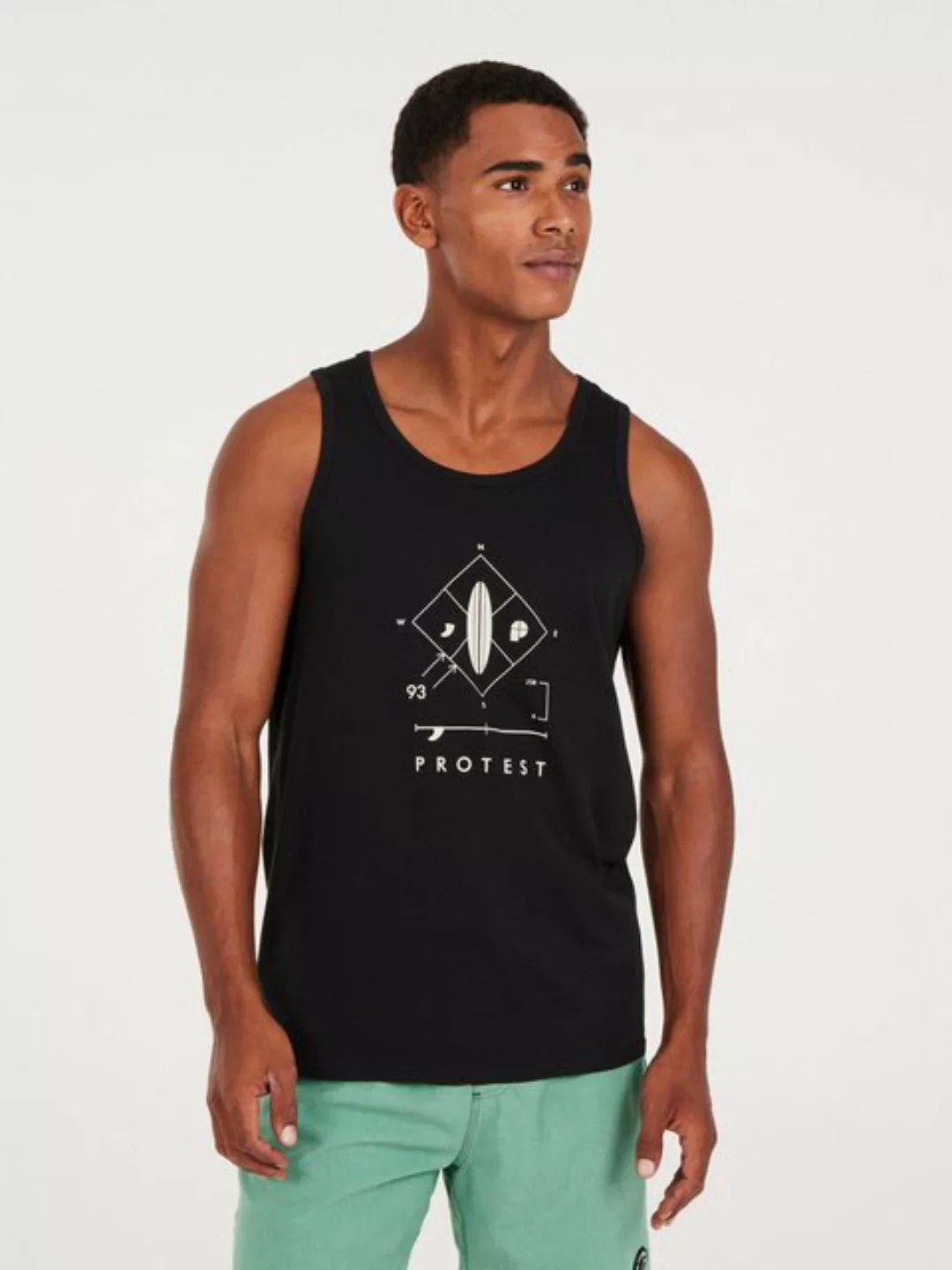 Protest Muskelshirt PRTRALLY singlet True Black günstig online kaufen