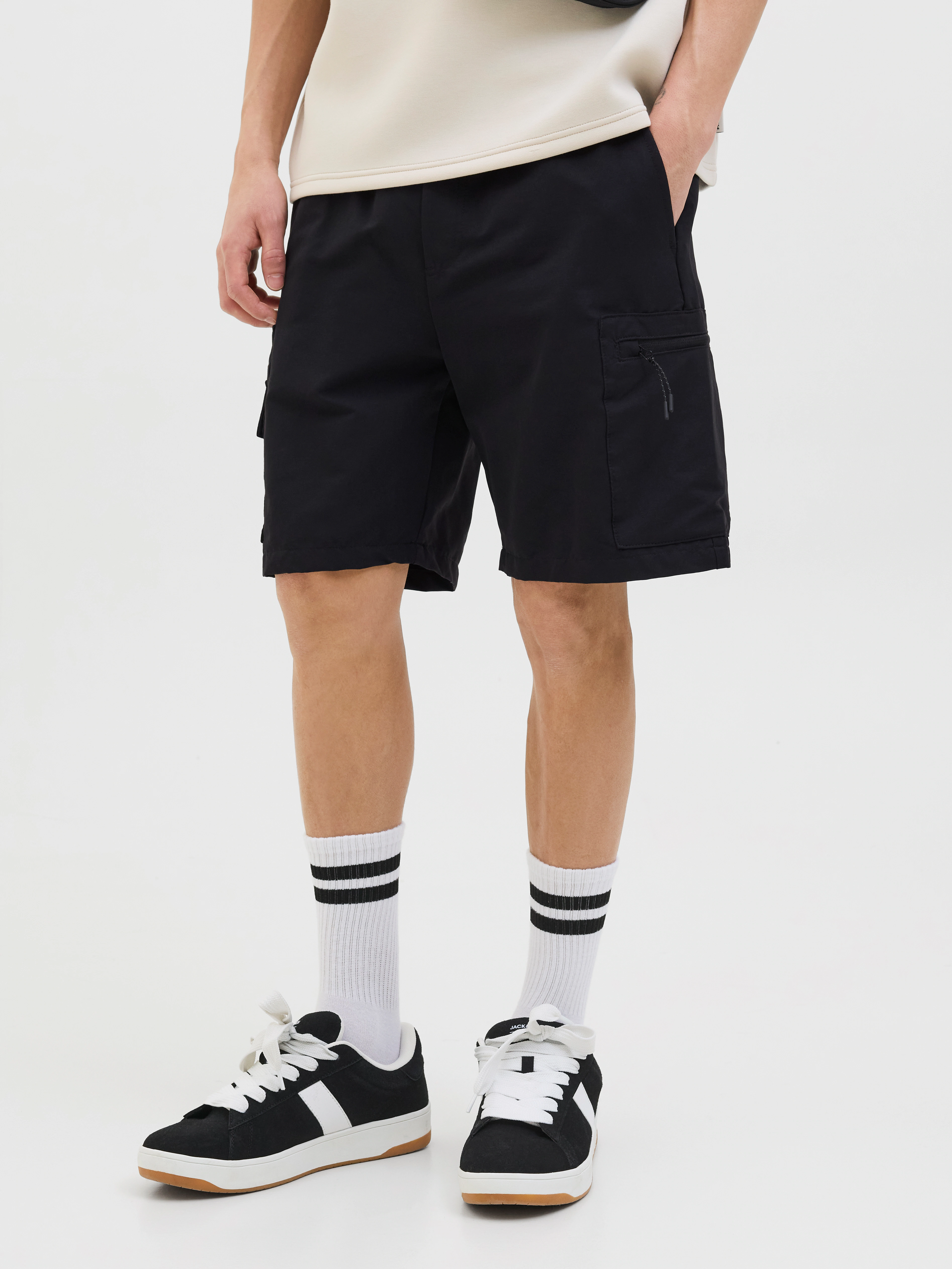 Jack & Jones Cargohose "JPSTJAIDEN MARCHER CARGO SHORTS SRT SN" günstig online kaufen