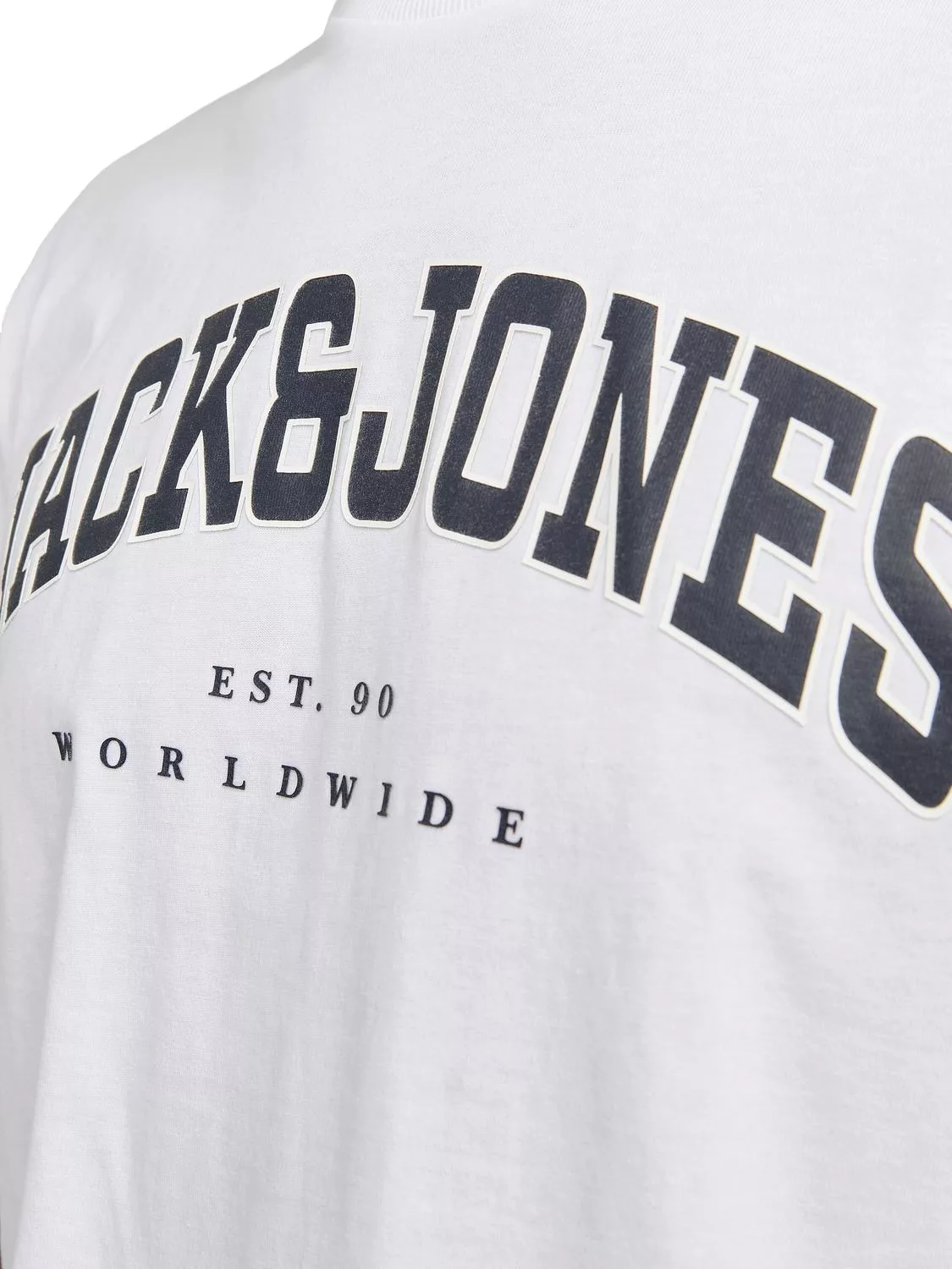 Jack & Jones Herren Rundhals T-Shirt JJECALEB VARSITY - Relaxed Fit günstig online kaufen