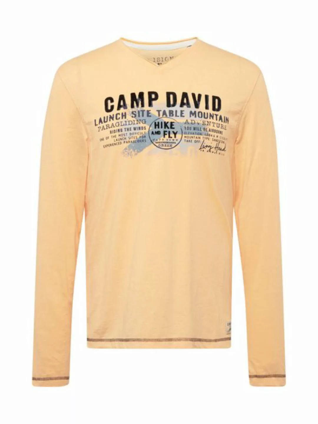 CAMP DAVID Langarmshirt (1-tlg) günstig online kaufen