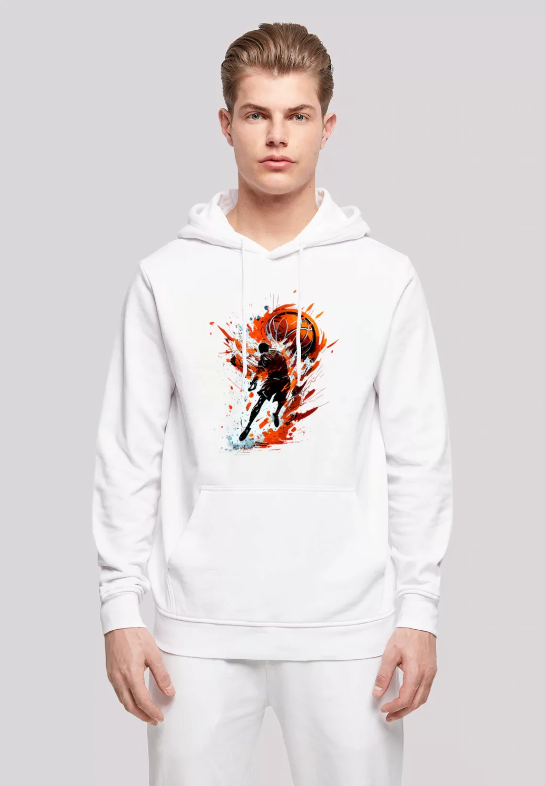 F4NT4STIC Kapuzenpullover "Basketball Splash Sport HOODIE", Print günstig online kaufen