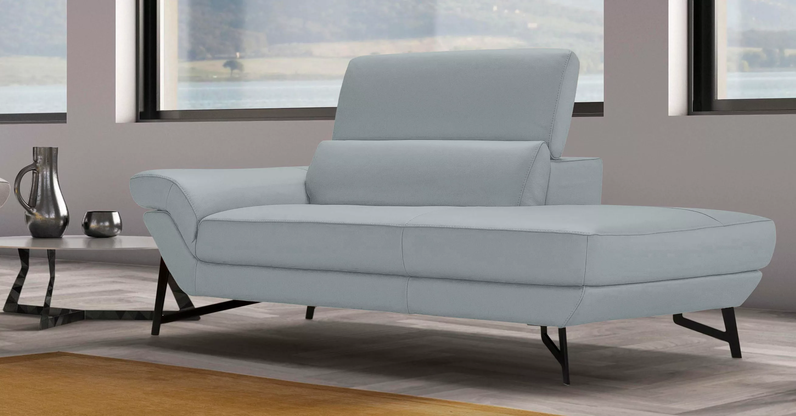 Egoitaliano Ottomane "Narcisa, Designsofa", mit verstellbarer Kopfstütze, S günstig online kaufen