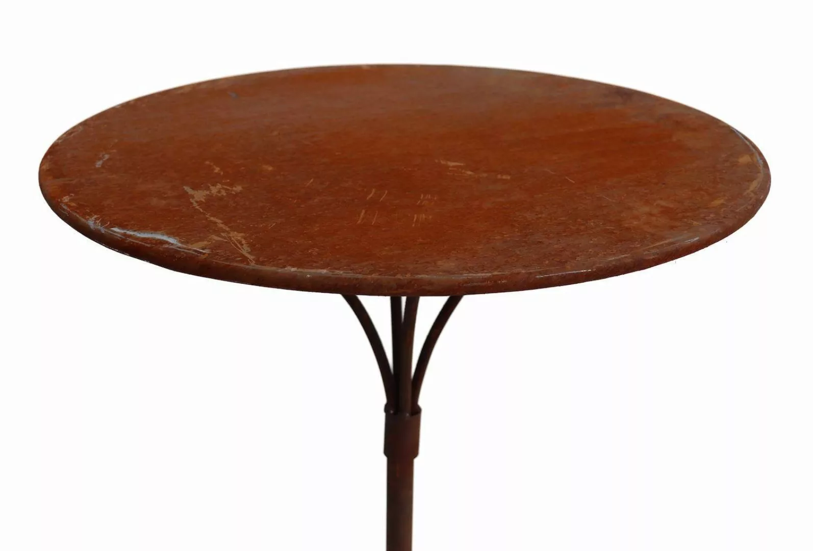 Hirsch Terracotta Gartentisch Gartenstecktisch Ø 55 günstig online kaufen