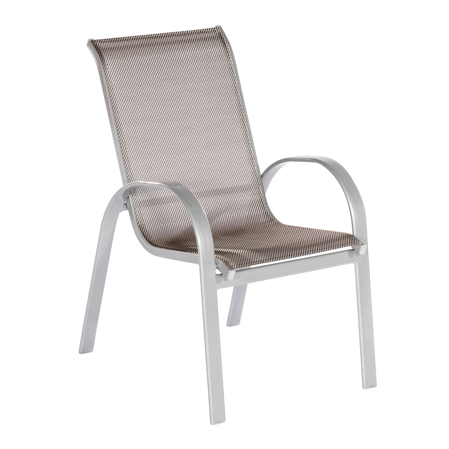 Merxx Amalfi Stapelsessel 2er-Set Diamantbraun günstig online kaufen