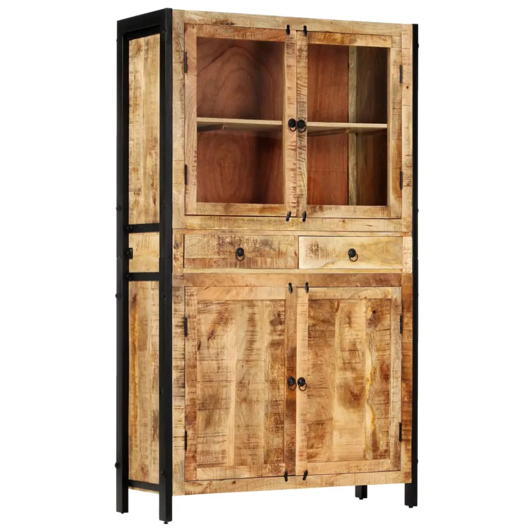 Highboard 100×40×175 Cm Massivholz Mango günstig online kaufen