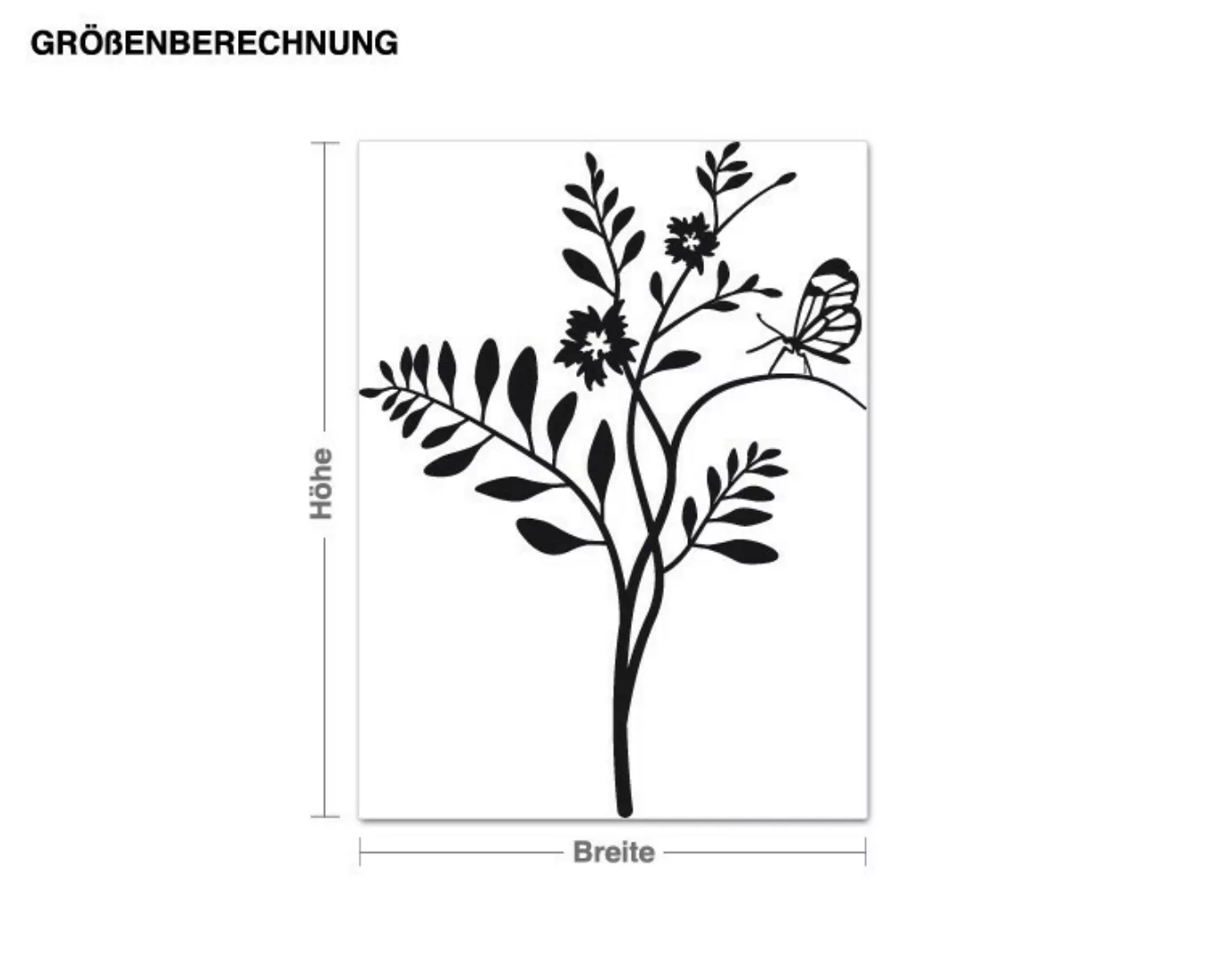 Wandtattoo Baum Schmetterlingsbaum günstig online kaufen