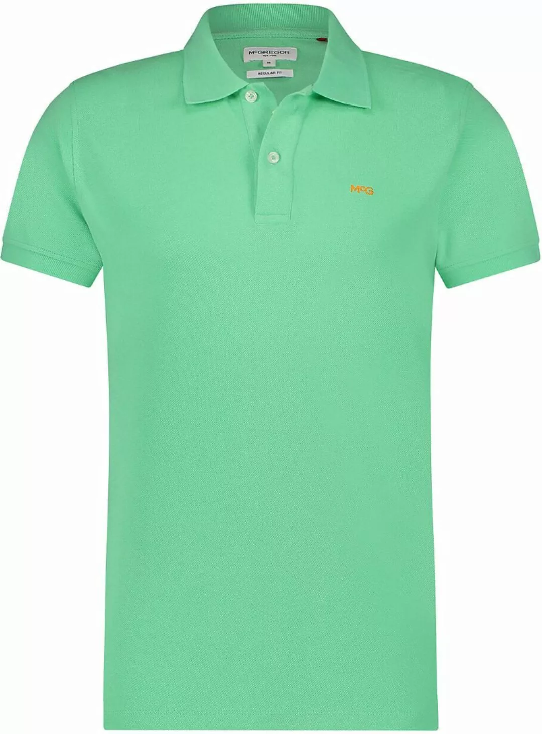 McGregor Polo Shirt Pique Grün - Größe S günstig online kaufen