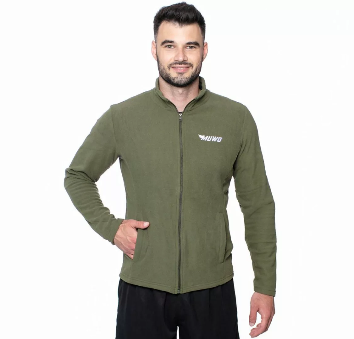 MUWO Fleecejacke S MW-4, MUWO "Acotango" Herren Fleecejacke grün günstig online kaufen