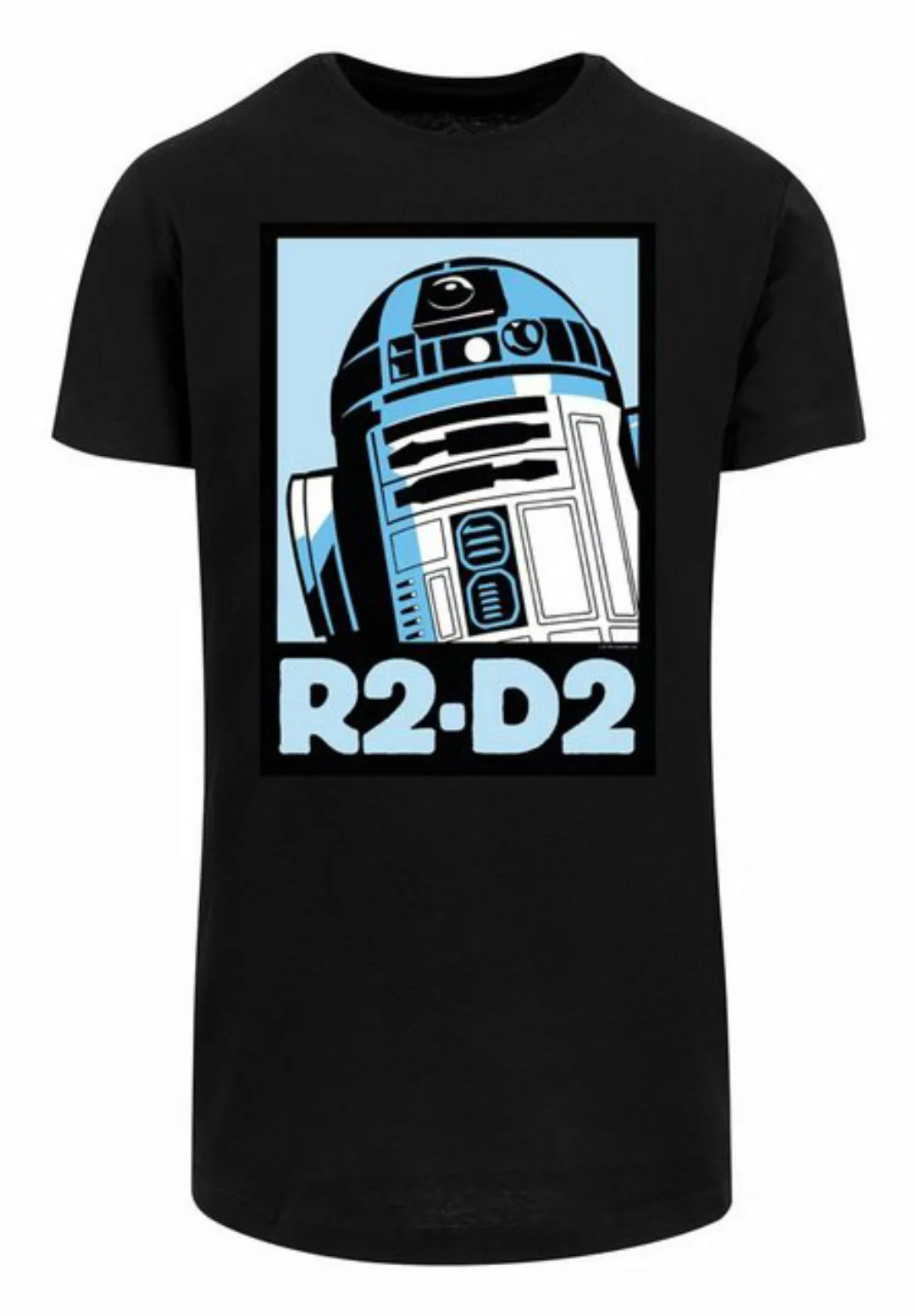 F4NT4STIC Kurzarmshirt F4NT4STIC Herren Star Wars R2-D2 Poster with Shaped günstig online kaufen